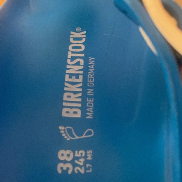 Birkenstock Gizeh, blue NWOT - Picture 3 of 3